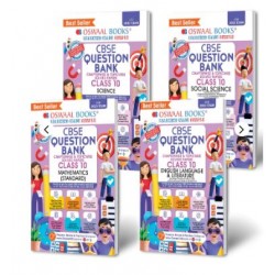 Oswaal CBSE Question Bank Class 10 Bundle Set of 4 Books